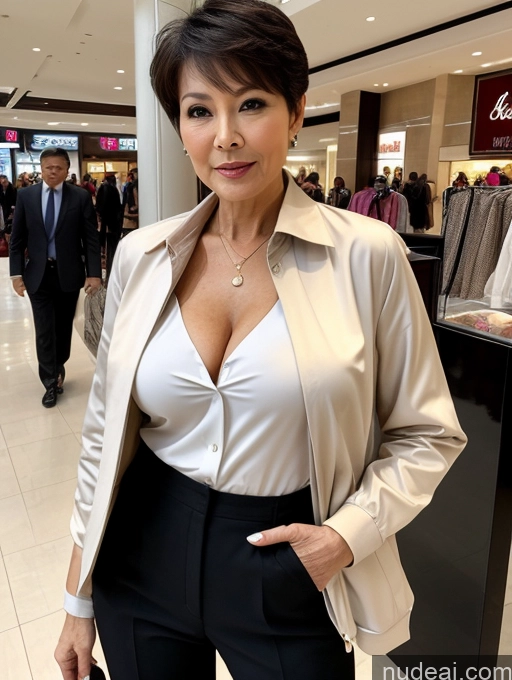 related ai porn images free for Milf Perfect Boobs Beautiful Perfect Body 60s Seductive Pixie Chinese Mall Blouse Casual Jacket Professor Secretary Shirt Stylish Suit Cleavage Detailed Sexy Face