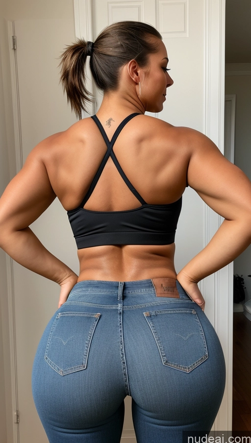 related ai porn images free for Athlete Big Ass Big Hips Jeans Ponytail