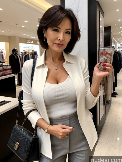 related ai porn images free for Milf Perfect Boobs Beautiful Perfect Body 60s Seductive Pixie Chinese Mall Blouse Casual Jacket Professor Secretary Shirt Stylish Suit Cleavage Detailed Sexy Face