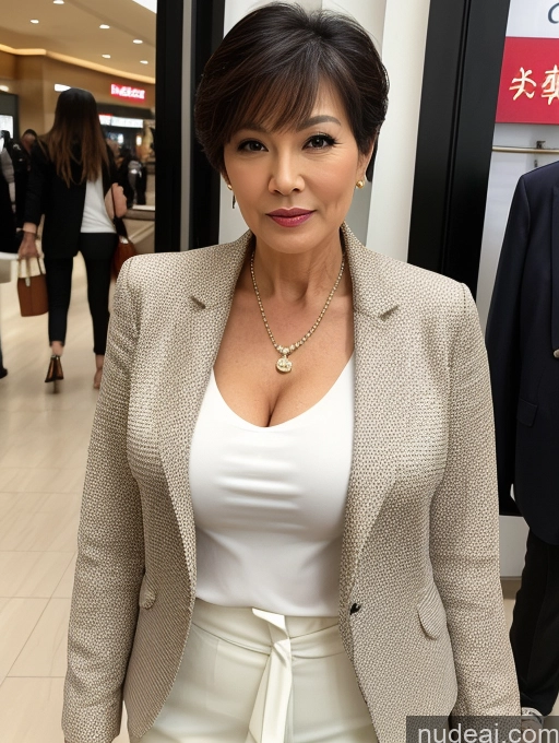 related ai porn images free for Milf Perfect Boobs Beautiful Perfect Body 60s Seductive Pixie Chinese Mall Blouse Casual Jacket Professor Secretary Shirt Stylish Suit Cleavage Detailed Sexy Face