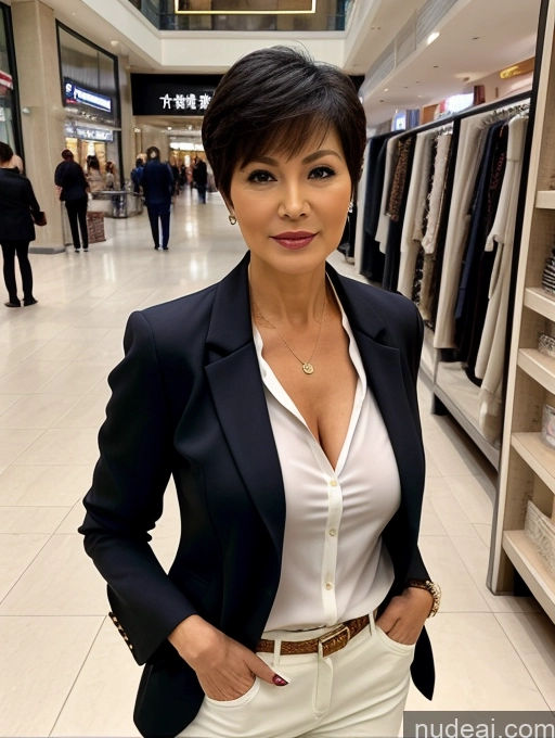 related ai porn images free for Milf Perfect Boobs Beautiful Perfect Body 60s Seductive Pixie Chinese Mall Blouse Casual Jacket Professor Secretary Shirt Stylish Suit Cleavage Detailed Sexy Face