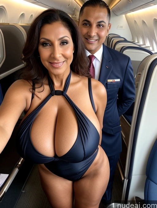 related ai porn images free for Milf One Busty Huge Boobs Thick Tanned Skin 80s Indian Front View Microkini Thong Vampire Flight Attendant