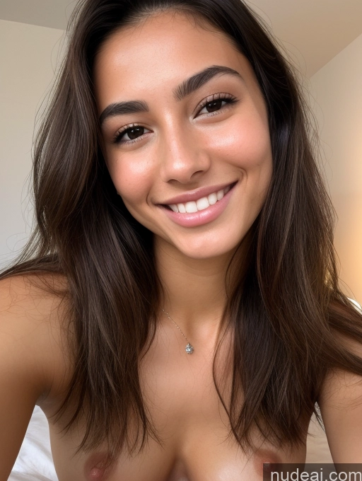 ai nude image of arafed woman with a big breast posing for a picture pics of Woman Two Small Tits Small Ass Skinny Short Perfect Body Long Hair Tanned Skin 18 Brunette Portuguese Skin Detail (beta) Bedroom Close-up View Cumshot Nude Diamond Jewelry Bright Lighting Detailed Sexy Face Happy