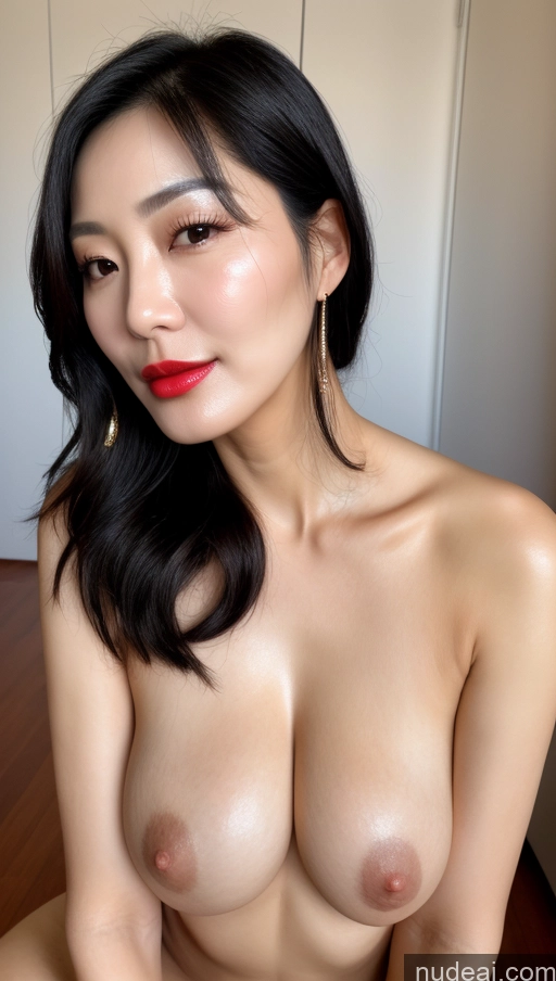 related ai porn images free for One Perfect Boobs Beautiful Lipstick 40s Black Hair Korean Close-up View Model