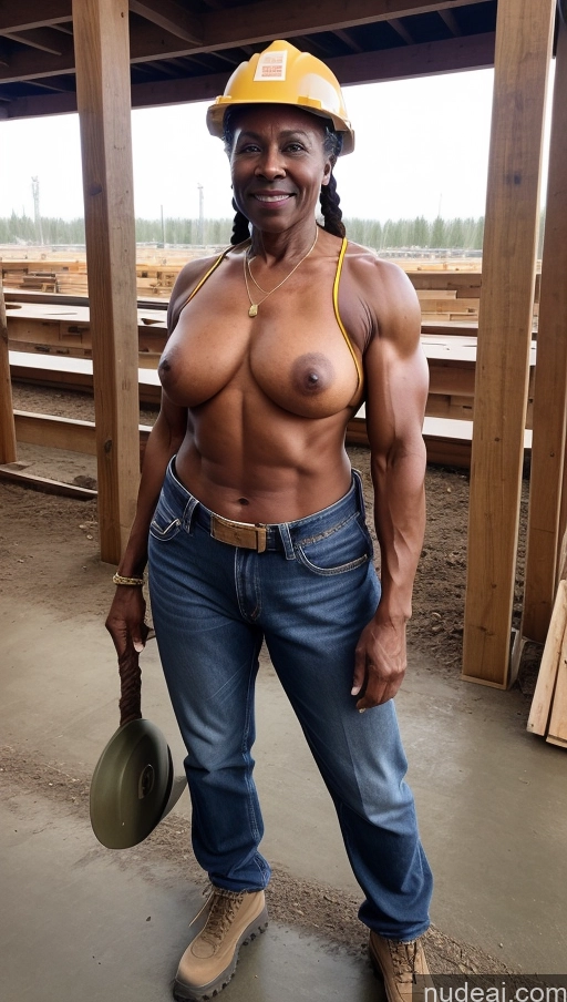 related ai porn images free for Milf Muscular Abs Thick Dark Skin Military Braided 80s Lumberjack Jeans Construction Worker Nude