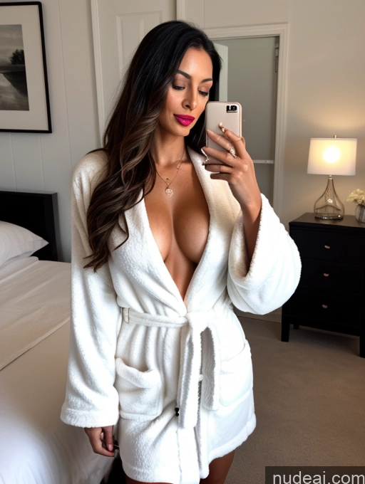 related ai porn images free for 30s Lipstick Perfect Body Tanned Skin Sunglasses Big Ass Brunette Long Hair Brazilian Bedroom Sleeping Bathrobe Woman Sexy Face Mirror Selfie Front View Cleavage Wine Dark Lighting