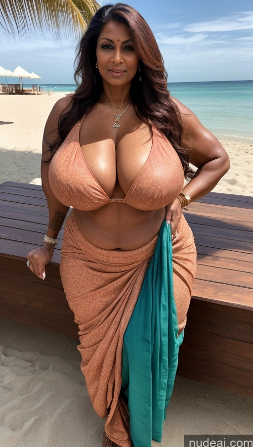 related ai porn images free for Milf Busty Huge Boobs Beautiful Tattoos Muscular Big Ass Thick Big Hips Tall Long Hair Dark Skin 60s Seductive Ginger Indian Front View T-pose Blouse Sari Detailed Sexy Face Fat Abs Beach