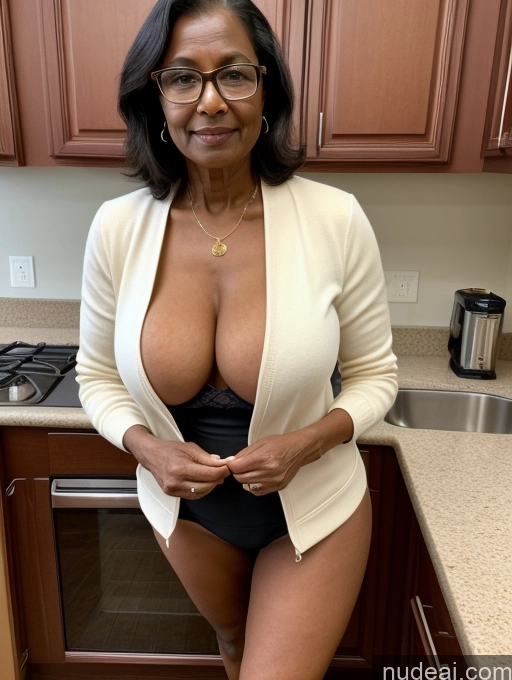 related ai porn images free for Milf Two Perfect Boobs Perfect Body Dark Skin 70s Indian Kitchen Jacket Jeans Professor Secretary Cleavage Partially Nude Detailed