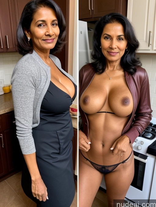 related ai porn images free for Milf Two Perfect Boobs Perfect Body Dark Skin 70s Indian Kitchen Jacket Jeans Professor Secretary Cleavage Partially Nude Detailed