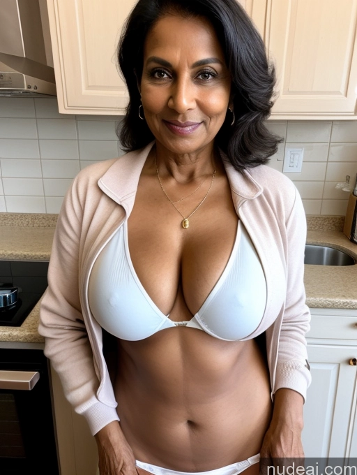 related ai porn images free for Milf Two Perfect Boobs Perfect Body Dark Skin 70s Indian Kitchen Jacket Jeans Professor Secretary Cleavage Partially Nude Detailed