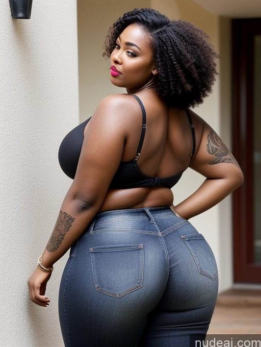 related ai porn images free for Woman Busty Huge Boobs Beautiful Tattoos Lipstick Big Ass Thick Chubby Fat Big Hips Seductive Pixie Back View Bending Over 20s African Jeans