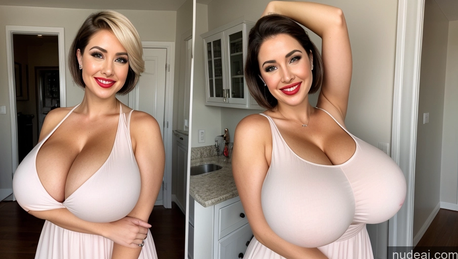 related ai porn images free for Woman Busty Huge Boobs Beautiful Lipstick Big Ass Big Hips Perfect Body Fairer Skin Huge Tits, Hard Nipples 20s Happy Black Hair Pixie Dress