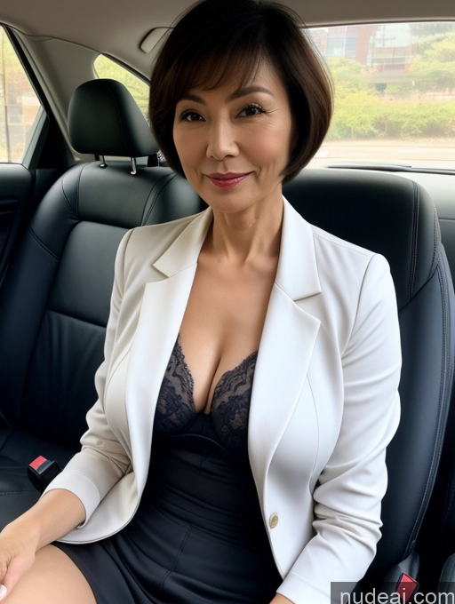 related ai porn images free for Milf Perfect Boobs Beautiful Perfect Body Short Hair 70s Chinese Car Bra Jacket Professor Stylish Suit Cleavage Detailed Sexy Face