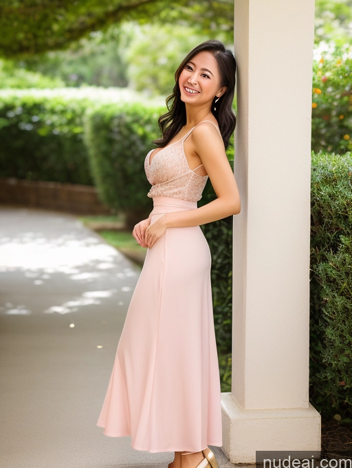 related ai porn images free for Woman Skinny 20s Happy Detailed Small Ass Front View Cleavage Long Skirt Sundress Asian