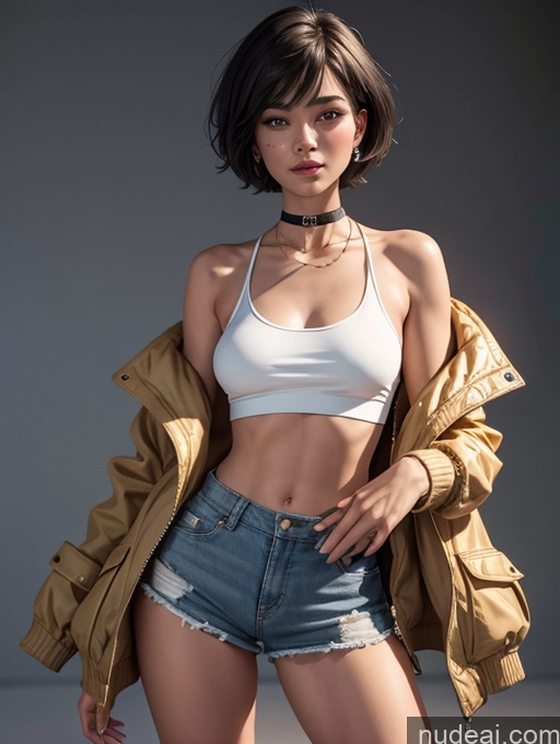 related ai porn images free for Sorority Short Short Hair Tanned Skin 3d Choker Parka Short Shorts Topless Woman Breasts Sports 90s Native American