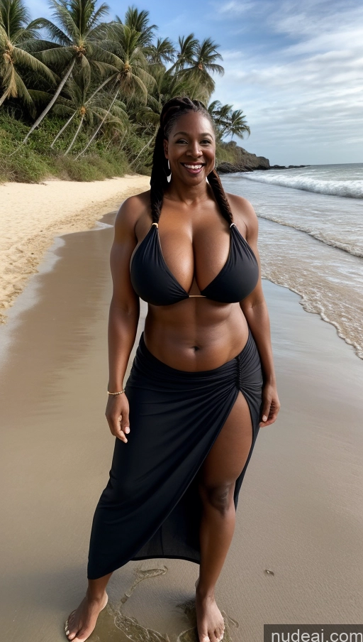 related ai porn images free for Milf Busty Huge Boobs Beautiful Tattoos Muscular Big Ass Thick Big Hips Tall Dark Skin 50s Happy Ginger Beach Front View T-pose Bikini Long Skirt Dark Lighting Sexy Face Black Fat Braided