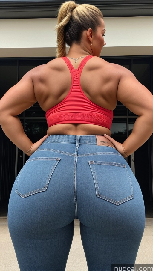 related ai porn images free for Big Ass Big Hips Athlete Jeans Ponytail