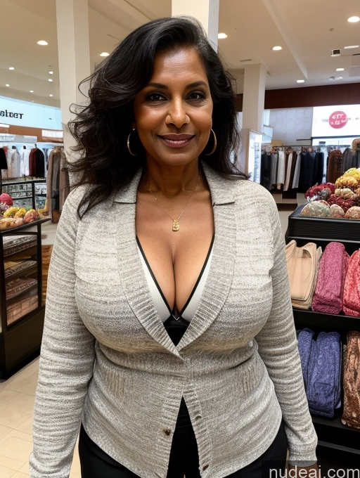 related ai porn images free for Milf Perfect Body Perfect Boobs 70s Dark Skin Indian Mall Jacket Sweater Stylish Secretary Professor Blouse Bra Cleavage Detailed