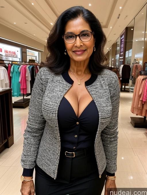 related ai porn images free for Milf Perfect Body Perfect Boobs 70s Dark Skin Indian Mall Jacket Sweater Stylish Secretary Professor Blouse Bra Cleavage Detailed Beautiful