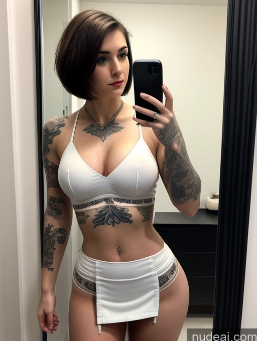 related ai porn images free for Woman One Fairer Skin Big Ass Small Tits Tattoos Perfect Body Big Hips 18 Seductive Brunette Short Hair Latina Mirror Selfie Bathroom Micro Skirt Crop Top