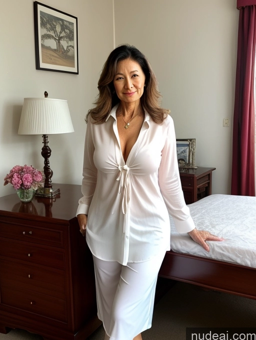 related ai porn images free for Milf 70s Chinese Bedroom Nude Blouse Tunic Shirt Casual Stylish Secretary Professor Detailed Perfect Boobs Perfect Body Pubic Hair Beautiful Seductive Sexy Face