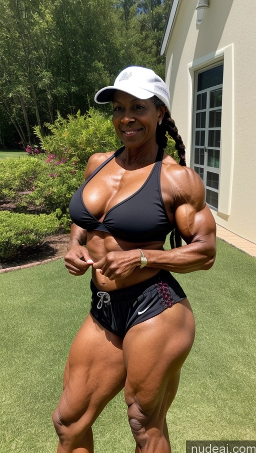 related ai porn images free for Muscular Abs Dark Skin Thick Milf Big Ass Big Hips Short Shorts Jeans Hat Sports Braided 70s