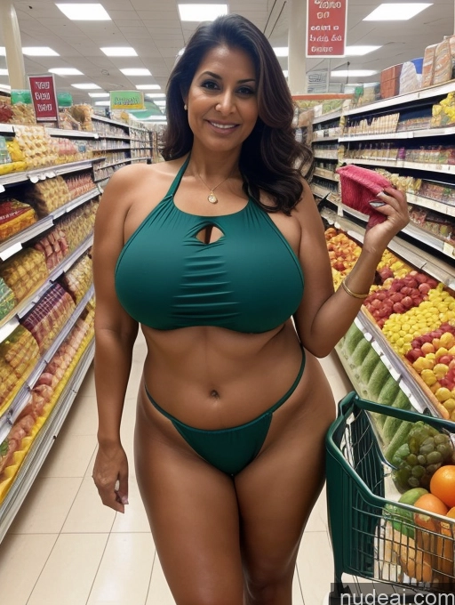 related ai porn images free for Milf One Busty Huge Boobs Tanned Skin Thick Indian Front View Maid Microkini Thong Grocery 80s