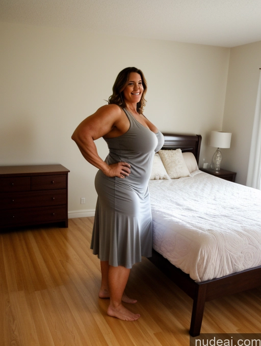 related ai porn images free for Milf Big Ass Thick Chubby Muscular Dress Bedroom Long Skirt T-pose