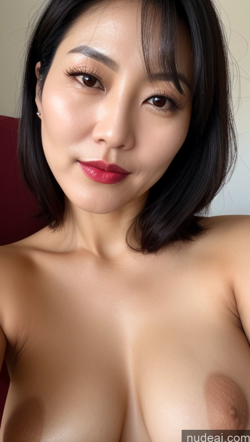 related ai porn images free for Woman One Beautiful Lipstick Close-up View Korean Detailed Black Hair 40s Perfect Boobs