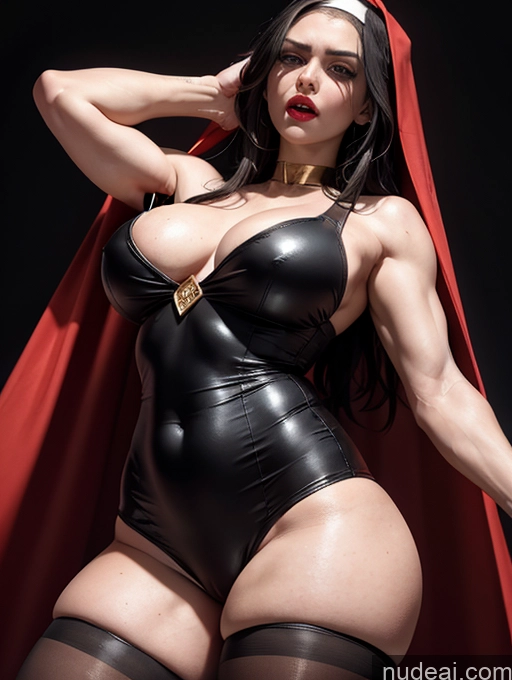 related ai porn images free for Vampire Nun Goth Halloween White Fairer Skin Cleavage Cosplay Black Hair Straight Lipstick Muscular Thick Busty Bodybuilder Spandex Angry Laughing Tall Alternative Gold Jewelry Stockings