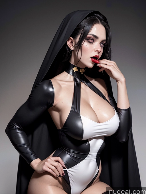 related ai porn images free for Vampire Nun Goth Halloween White Fairer Skin Cleavage Cosplay Black Hair Straight Lipstick Muscular Thick Busty Bodybuilder Spandex Angry Laughing Tall Alternative Gold Jewelry Stockings Choker Dynamic View Blowjob