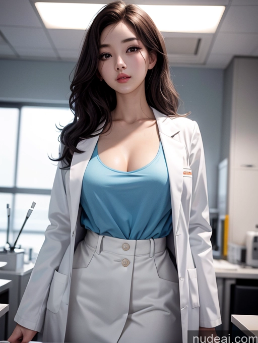 related ai porn images free for Korean Perfect Boobs Beautiful Lab Coat