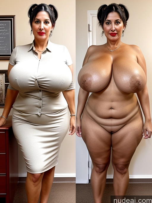 related ai porn images free for Milf Huge Boobs Big Ass Onoff Turkish Black Hair 50s Ponytail Secretary Thick Lipstick Short
