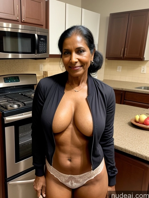 related ai porn images free for Milf Two Perfect Boobs Perfect Body Dark Skin 70s Indian Kitchen Jacket Jeans Professor Secretary Cleavage Partially Nude Detailed