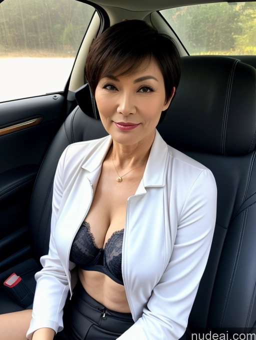 related ai porn images free for Milf Perfect Boobs Beautiful Perfect Body Short Hair 70s Chinese Car Bra Jacket Professor Stylish Suit Cleavage Detailed Sexy Face