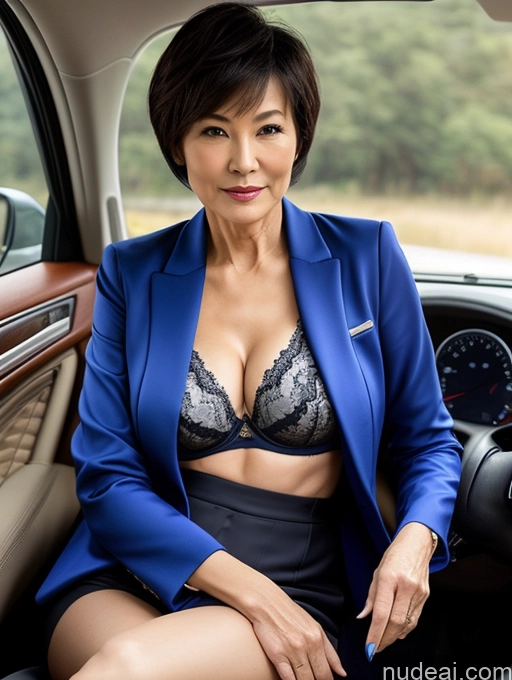 related ai porn images free for Milf Perfect Boobs Beautiful Perfect Body Short Hair 70s Chinese Car Bra Jacket Professor Stylish Suit Cleavage Detailed Sexy Face