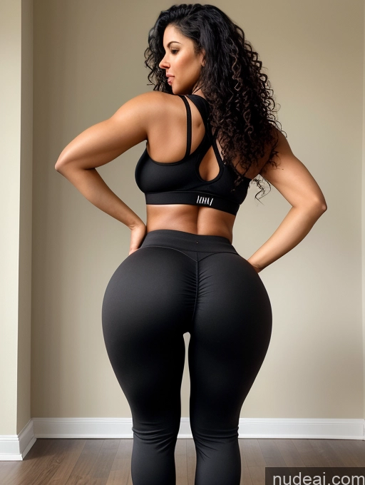 related ai porn images free for Woman Huge Boobs Beautiful Big Ass Perfect Body 20s Curly Hair Latina Black Hair Back View Yoga Pants Seductive Sexy Face