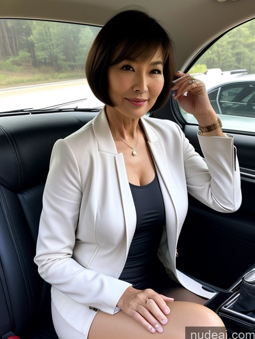 related ai porn images free for Milf Perfect Boobs Beautiful Perfect Body Short Hair 70s Chinese Car Bra Jacket Professor Stylish Suit Cleavage Detailed Sexy Face