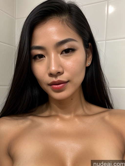 related ai porn images free for Model One Huge Boobs Beautiful Perfect Body Long Hair Oiled Body 20s Serious Black Hair Skin Detail (beta) Bathroom Close-up View Nude Detailed Sexy Face Short Lipstick Thai