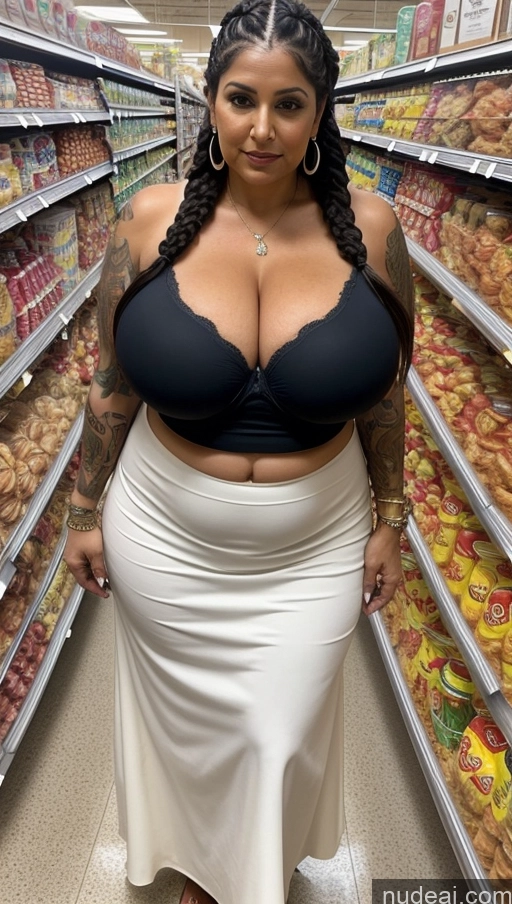 related ai porn images free for Milf One Busty Huge Boobs Thick Tanned Skin Grocery Tattoos Braided Beautiful Big Ass Big Hips Indian Bra Long Skirt 50s