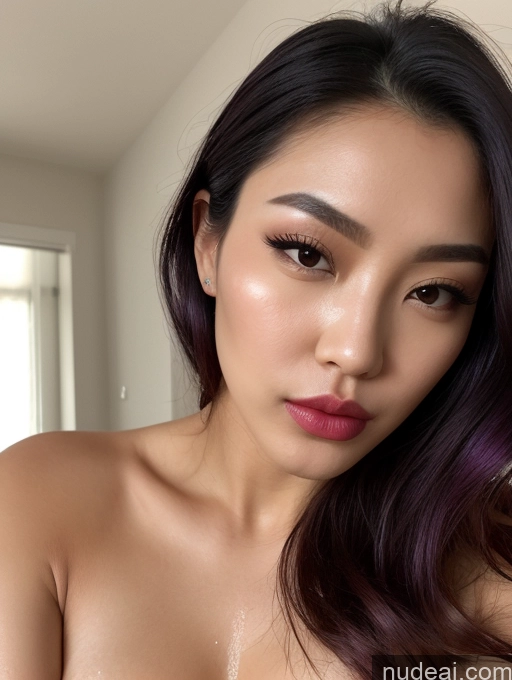 related ai porn images free for One Lingerie Model Busty Perfect Boobs Lipstick Short Perfect Body Oiled Body 20s Pouting Lips Seductive Purple Hair Long Hair Korean Skin Detail (beta) Bedroom Close-up View Transparent Detailed