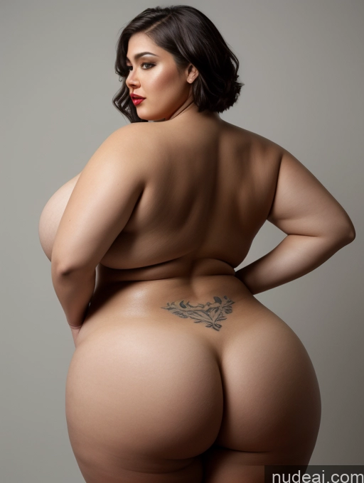 related ai porn images free for Woman Busty Huge Boobs Beautiful Tattoos Lipstick Big Ass Thick Chubby Fat Big Hips 40s Seductive Sexy Face Pixie Egyptian 3d Back View Nude