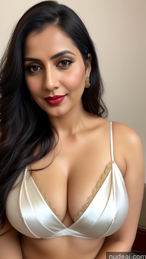 related ai porn images free for Woman One Lipstick 40s Sari Cleavage Busty Black Hair Beautiful Perfect Boobs Close-up View Detailed Simple Indian Fairer Skin