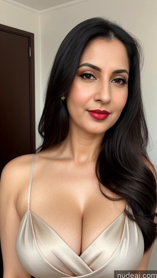 related ai porn images free for Woman One Lipstick 40s Sari Cleavage Busty Black Hair Beautiful Perfect Boobs Close-up View Detailed Simple Indian Fairer Skin Slicked Thick