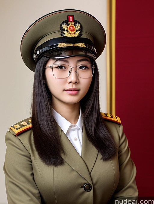 related ai porn images free for Busty Small Tits Glasses Pubic Hair Chinese Military Woman 18