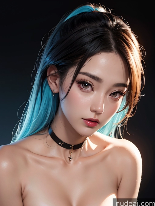 related ai porn images free for Korean Perfect Boobs Beautiful Choker