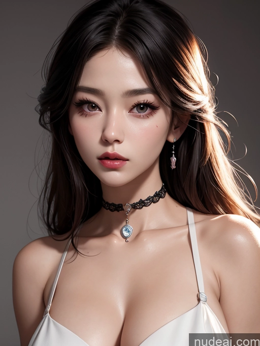 related ai porn images free for Korean Perfect Boobs Beautiful Choker