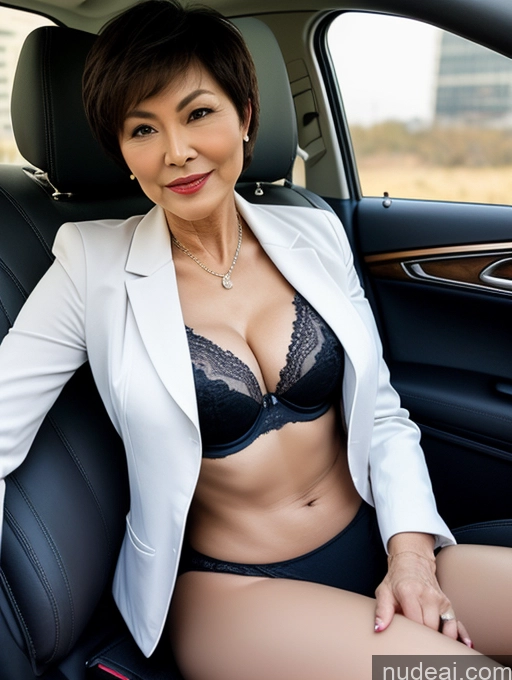 related ai porn images free for Milf Perfect Boobs Beautiful Perfect Body Short Hair 70s Chinese Car Bra Jacket Professor Stylish Suit Cleavage Detailed Sexy Face