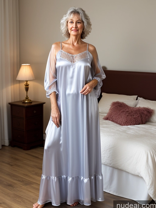 related ai porn images free for Czech Bedroom Satin 3d Nightgown Transparent Messy Close-up View 70s Long Skirt Professor