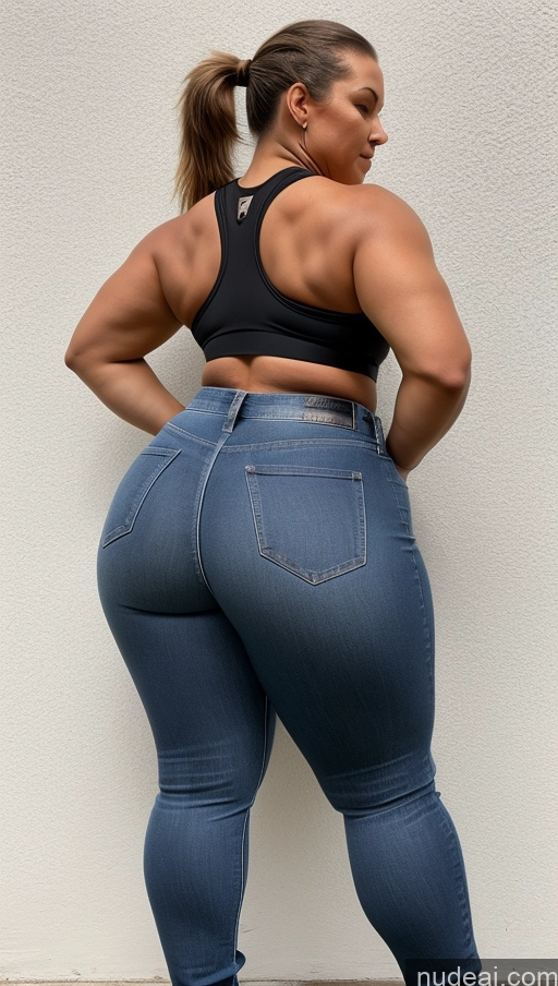 related ai porn images free for Athlete Big Ass Big Hips Jeans Ponytail